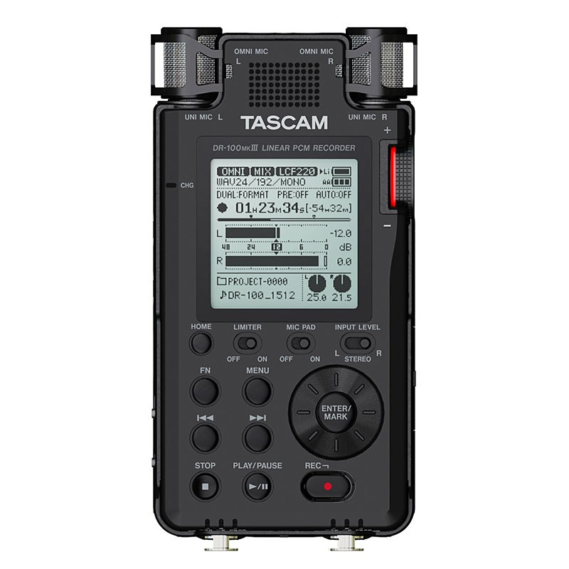 TASCAM DR100mkIII Handheld Recorder Location Sound