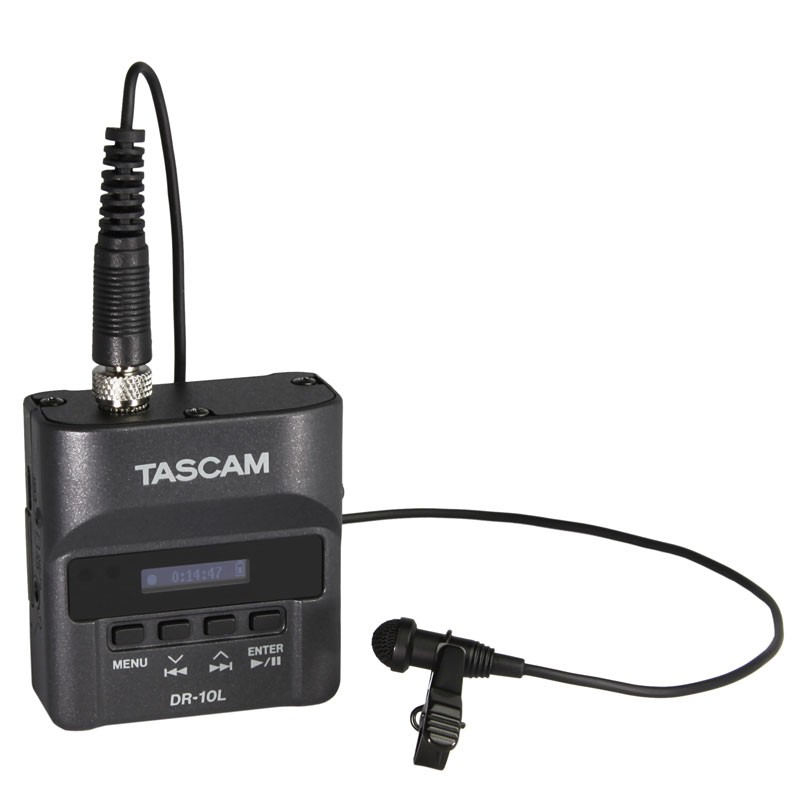 TASCAM DR10L PCM Recorder + Lavalier Location Sound