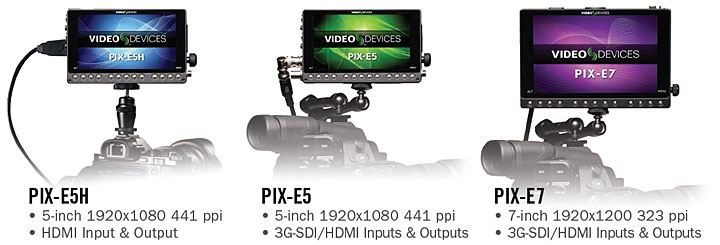 Video Devices PIX-E Family