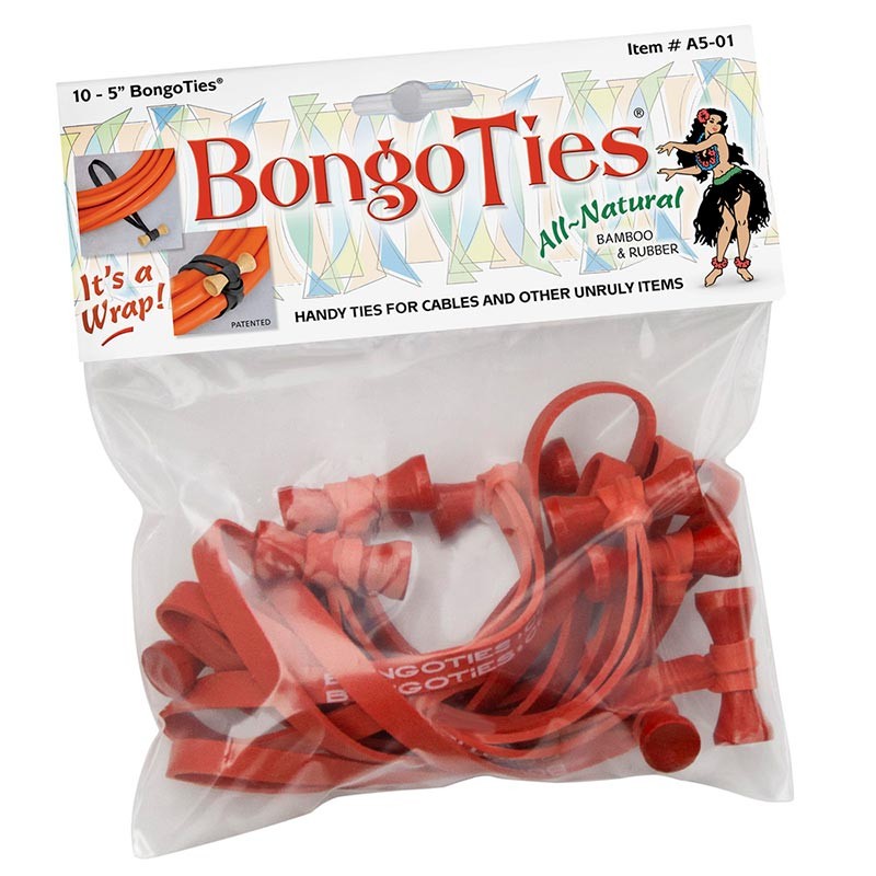 Package of 10 ties Elastic Bongo Ties 24Z084 
