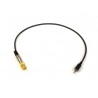 Remote Audio CATCiPBNC 24 Inch Time Code Input Cable for iDevices - BNC Male to 1/8 Inch TRRS