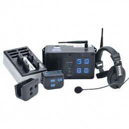 HME CZ11433 4-Up DX100 Wireless Intercom System w/ (4) HS15 Headsets