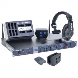 HME CZ11513 4-Up DX210 Wireless Intercom System w/ (5) HS15 Headsets