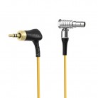 Deity C17 Timecode Cable, Right Angle Locking 3.5mm to Right Angle 9-Pin LEMO