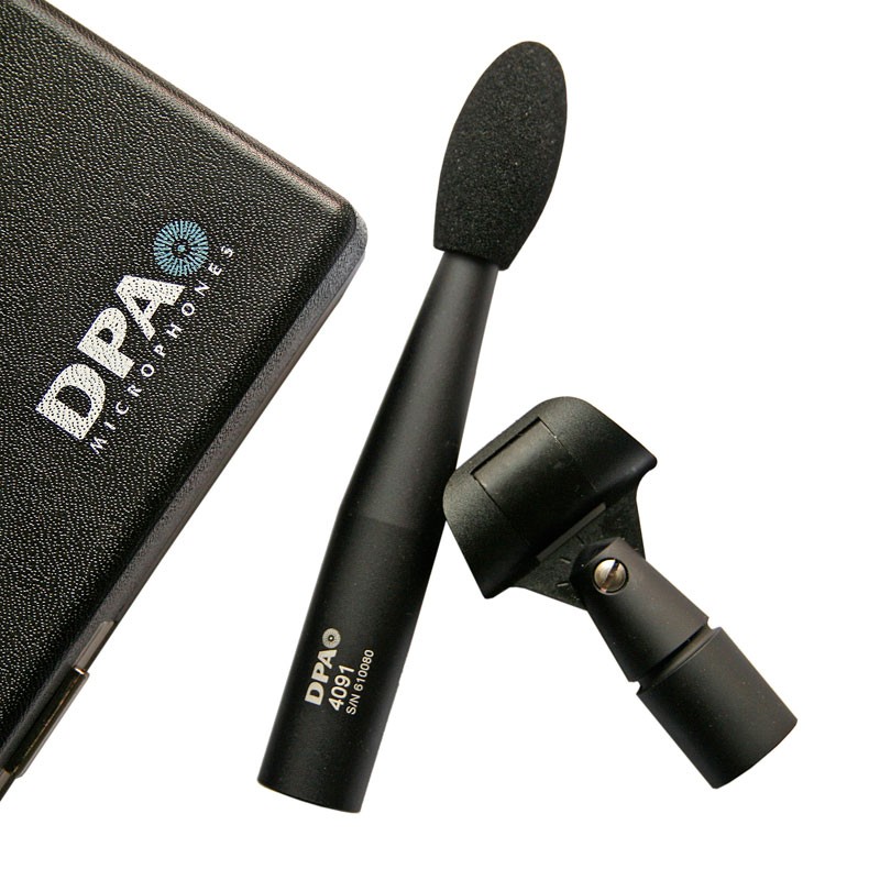 DPA 4090 Omnidirectional Microphone, HiSensitivity, P48 Location Sound