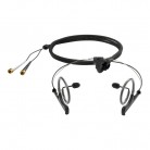 DPA 4560 CORE Binaural Headset Microphone, Normal SPL, MicroDot