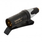 DPA DAD4099-BC Adapter, MicroDot to 3-pin XLR Connector, Low Cut Filter, w/ Belt Clip