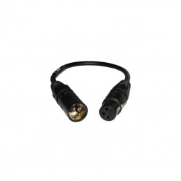 PSC 1' 3-Pin XLR Male to Female, Microphone Cable