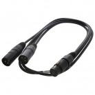 PSC 3' Cantar Line Output Y Cable w/ (2) 3-Pin XLR Male to 5-Pin XLR Female - FPSC1127