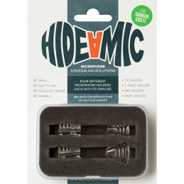 Hide-A-Mic 4-Set Microphone Holder for the Sanken COS-11