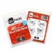 Hide-A-Mic SiliPads Super Adhesive Silicon Pads - 40/Pack