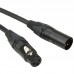 Hosa CMK-015AU 3-Pin XLR Female to 3-Pin XLR Male Edge Microphone Cable - 15 Ft.