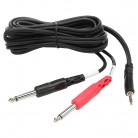 Hosa CMP-153 3.5 mm TRS to Dual 1/4-Inch TS Stereo Breakout Cable - 3 Ft.