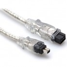 Hosa FIW-94-106 6 Ft. FireWire 800 Cable, 4-Pin to 9-Pin