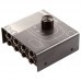 Hosa SLW-333 Audio Line Switcher - 1/4 Inch TRS to 3 x 1/4 in TRS
