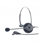 HME HS16 Single Muff Lightweight Headset  w/ Noise Cancelling Boom Microphone