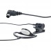 HME CZ11454 HS4-3 Earpiece w/ Lapel Microphone