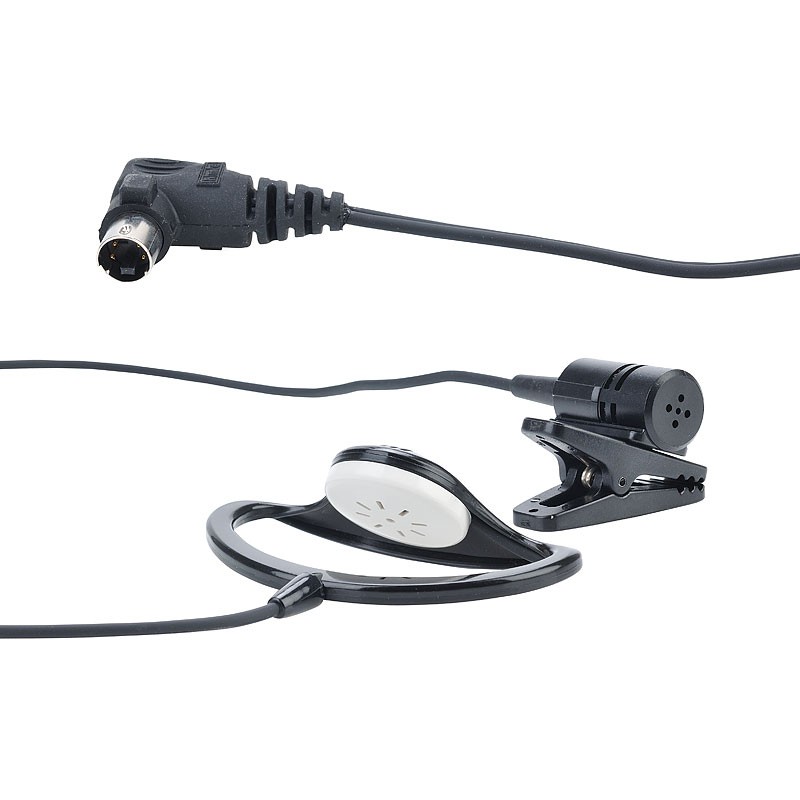 HME CZ11454 HS43 Earpiece w/ Lapel Microphone Location Sound