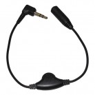 Location Sound Corp. FE-3MM-VOL 10 Inch 3.5 mm In-Line Volume Control for Headphones