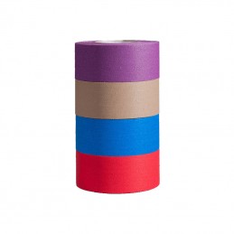 Visual Departures microGAFFER Tape Rolls 1-Inch x 8 Yards - Assorted Colors, 4-Pack VDL-GT-89AB
