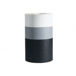 Visual Departures microGAFFER Tape Rolls 1 Inch x 8 Yards - Classic, 4-Pack VDL-GT-1123