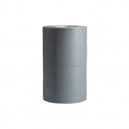 Visual Departures microGAFFER Tape Rolls 1 Inch x 8 Yards - Gray, 4-Pack VDL-GT-2222