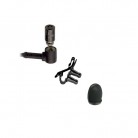Sennheiser MKE104S-5 MKE104 Cardioid Lavalier Microphone w/ Right Angle Cable (Black)