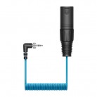 Sennheiser CL35-XLR 3.5 mm to XLR Plug Coiled Cable