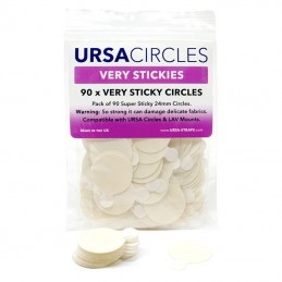 URSA VERY90 Very Sticky Circles, 90/Pack