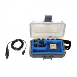 Voice Technologies VT506 6dB High Frequency Lavalier, TA5F w/ Accessories - Black