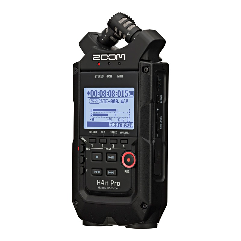 Muligt festspil ven Zoom H4N Pro Handy Recorder - Black | Location Sound