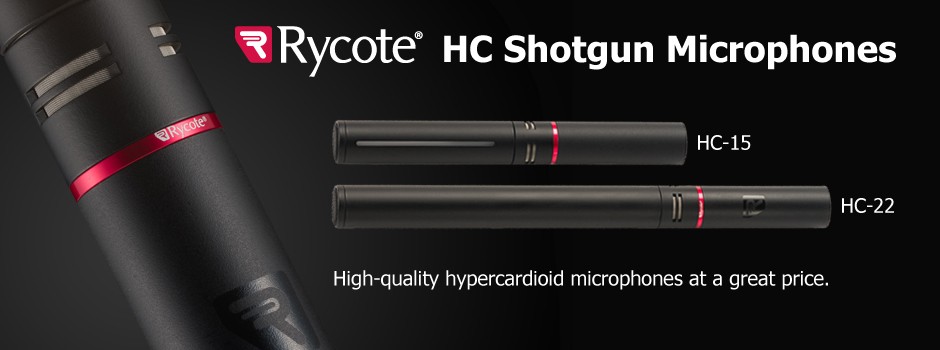 Rycote HC Shotgun Microphones