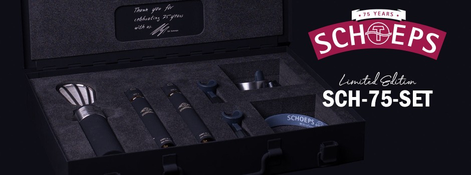 Schoeps SCH-75-SET All Black Studio Set