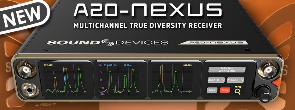 Sound Devices A20-Nexus Multichannel True Diveristy Receiver